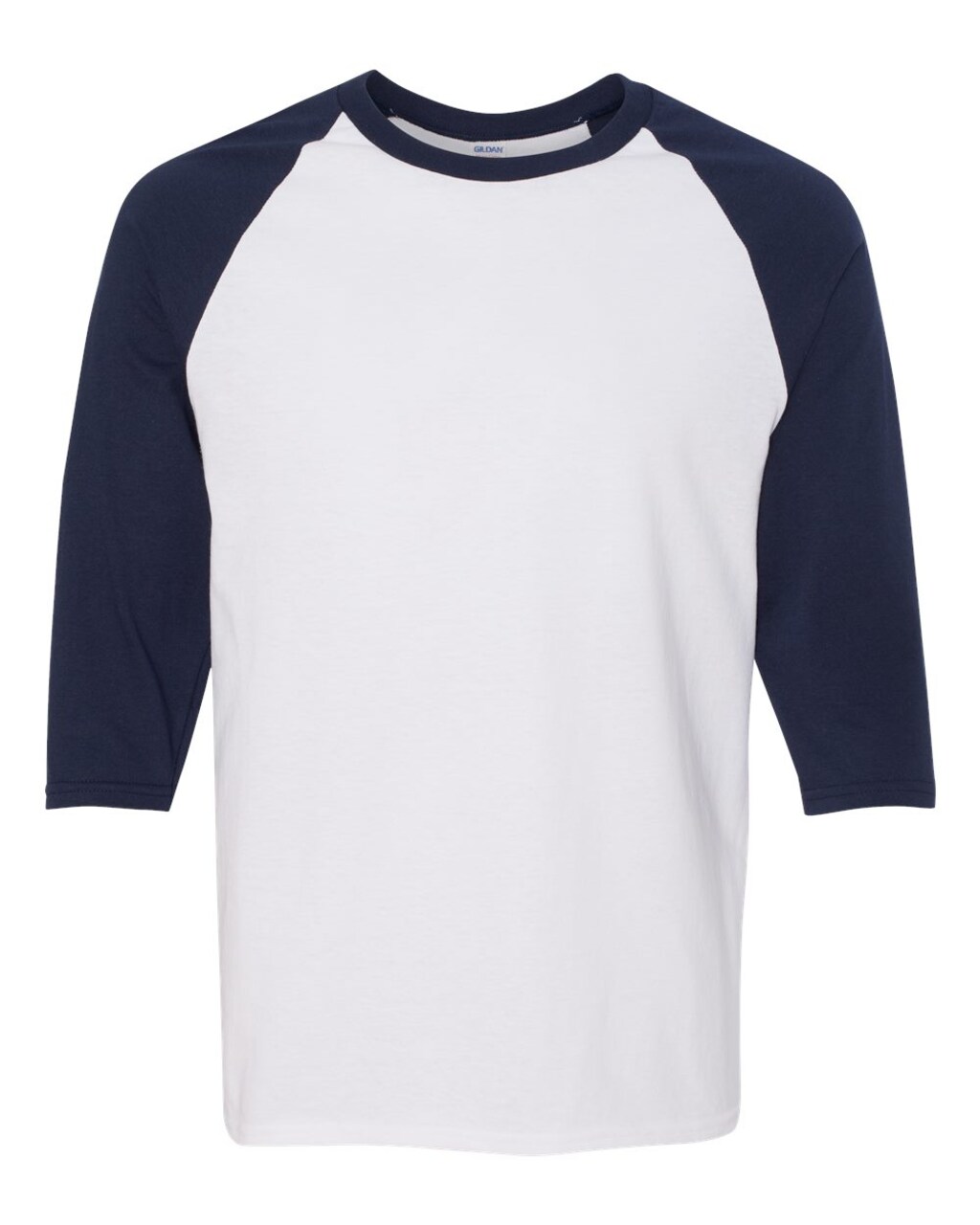 Gildan® Heavy Cotton Raglan Crewneck Three-Quarter Sleeve T-Shirt